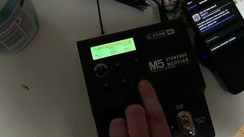 Line 6 M5 Scene Select Mod