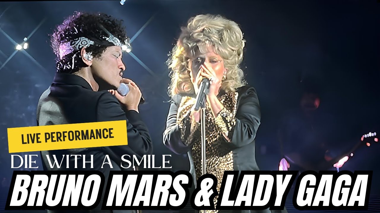 Bruno Mars & Lady Gaga Dancing Together in LA 🔥 | Intuit Dome 2025 | Live Music Moments