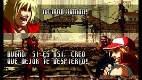 svc chaos snk vs capcom modo arcade con violent ken