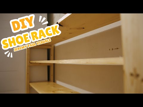 How To Build Shoe Storage In Garage