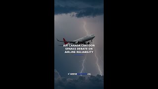 Air Canada Cartoon Sparks Debate on Airline Reliability