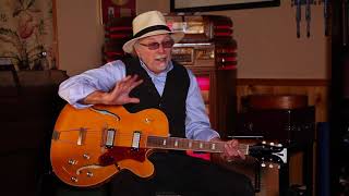 Roy Rogers and the Epiphone John Lee Hooker Zephyr - 2