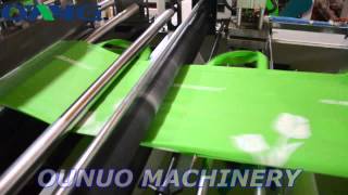 Super Fast Non Woven Bag Making Machine with Loop Handle