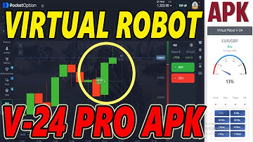 HOW TO POCKET OPTION TRADING ON MOBILE | VIRTUAL ROBOT V-24 PRO ANDROID VERSION | POCKET OPTION BOT