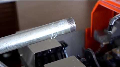 Ayudh Automatic Pipe Threading Machine