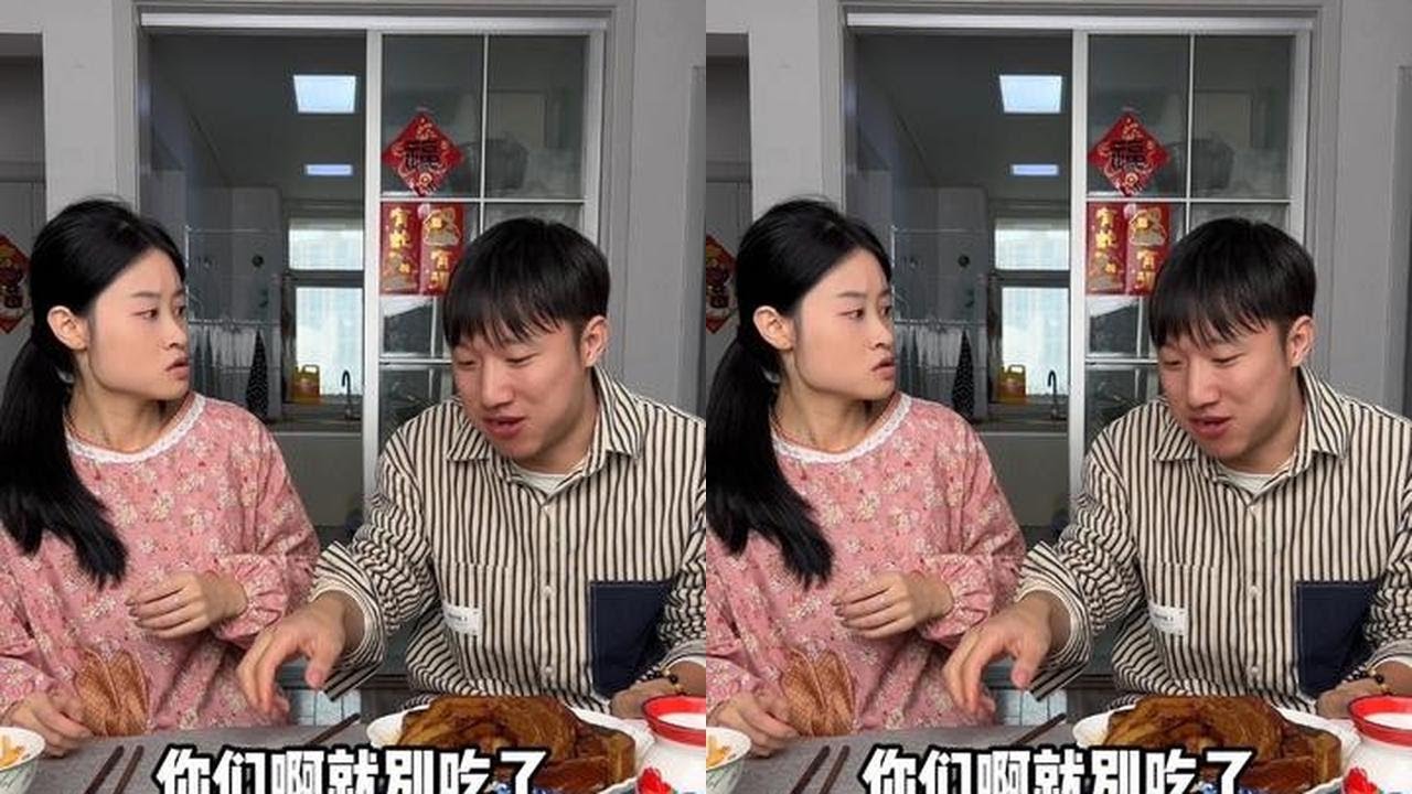 You go ahead and eat slowly, I'll wait a bit