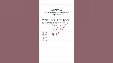 Evaluating Expressions: ASVAB/PiCAT Math Knowledge Practice Test Q #acetheasvab w/ #grammarhero