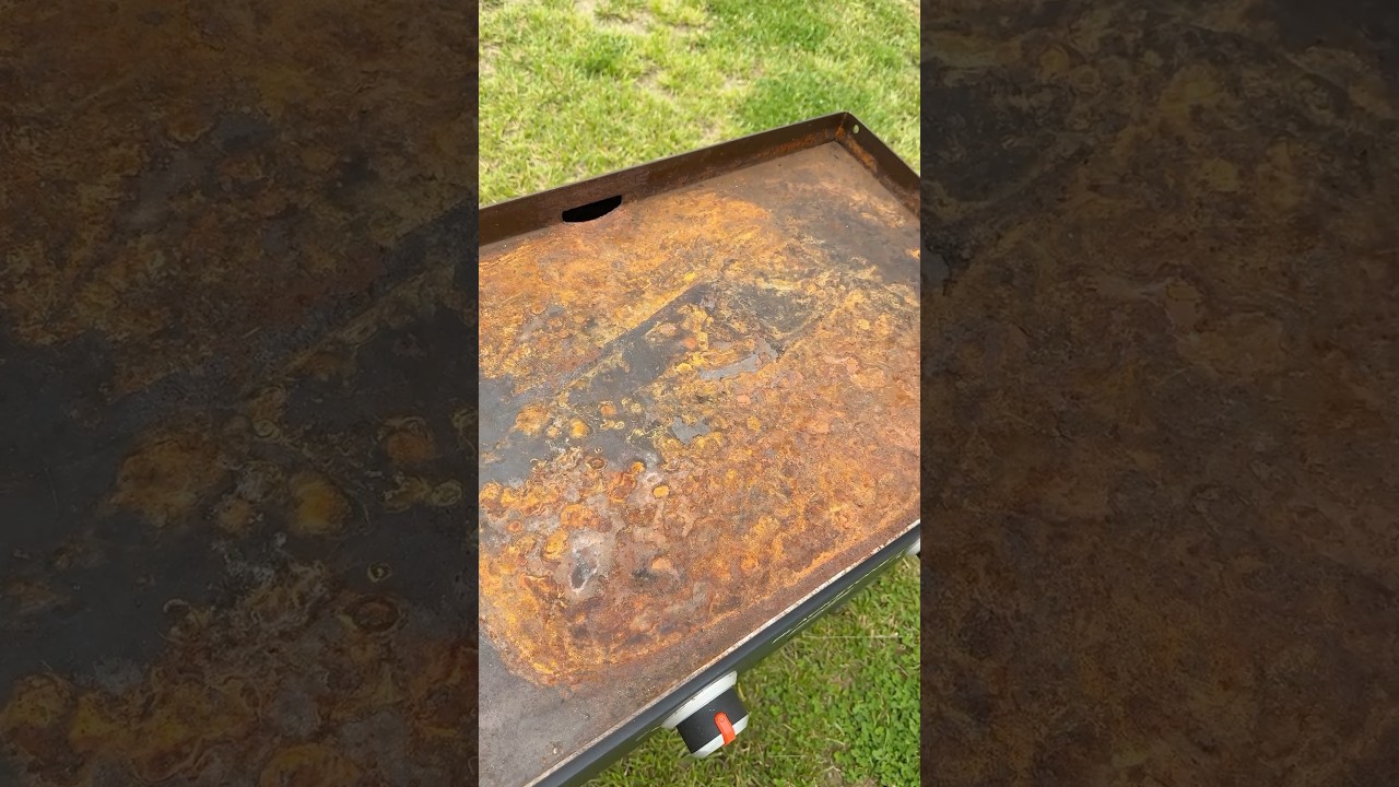 Restoring a rusted blackstone 