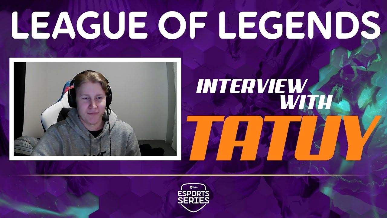 Interview with Tatuy / KOVA Esports - Telia Esports Series League of Legends