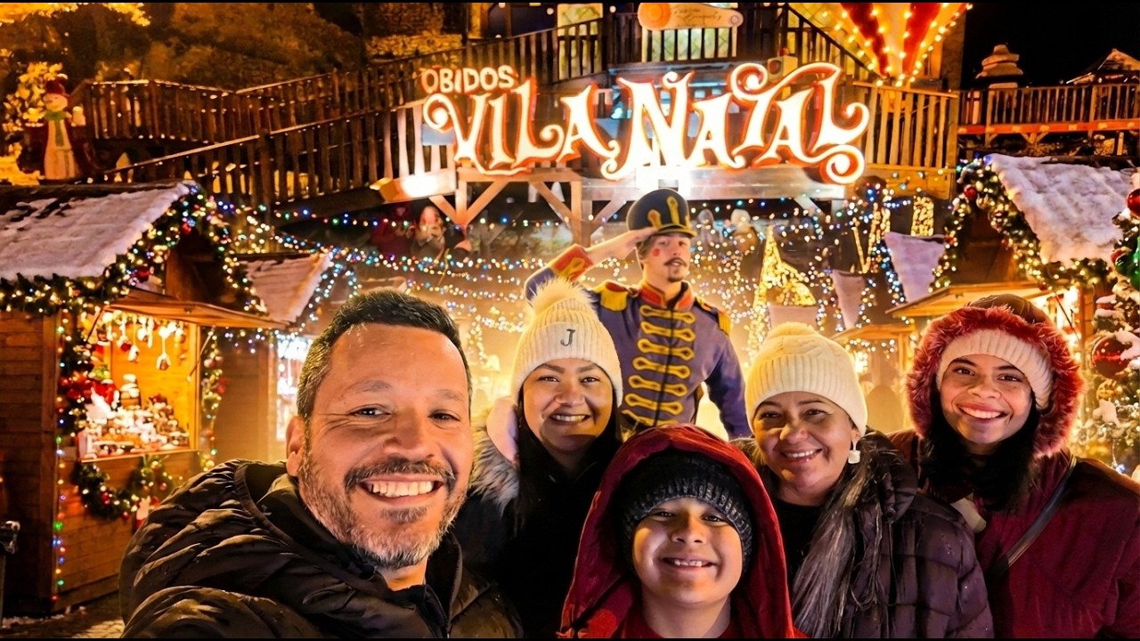 👉 Esse Lugar em Portugal Parece um Filme de Natal 🎬