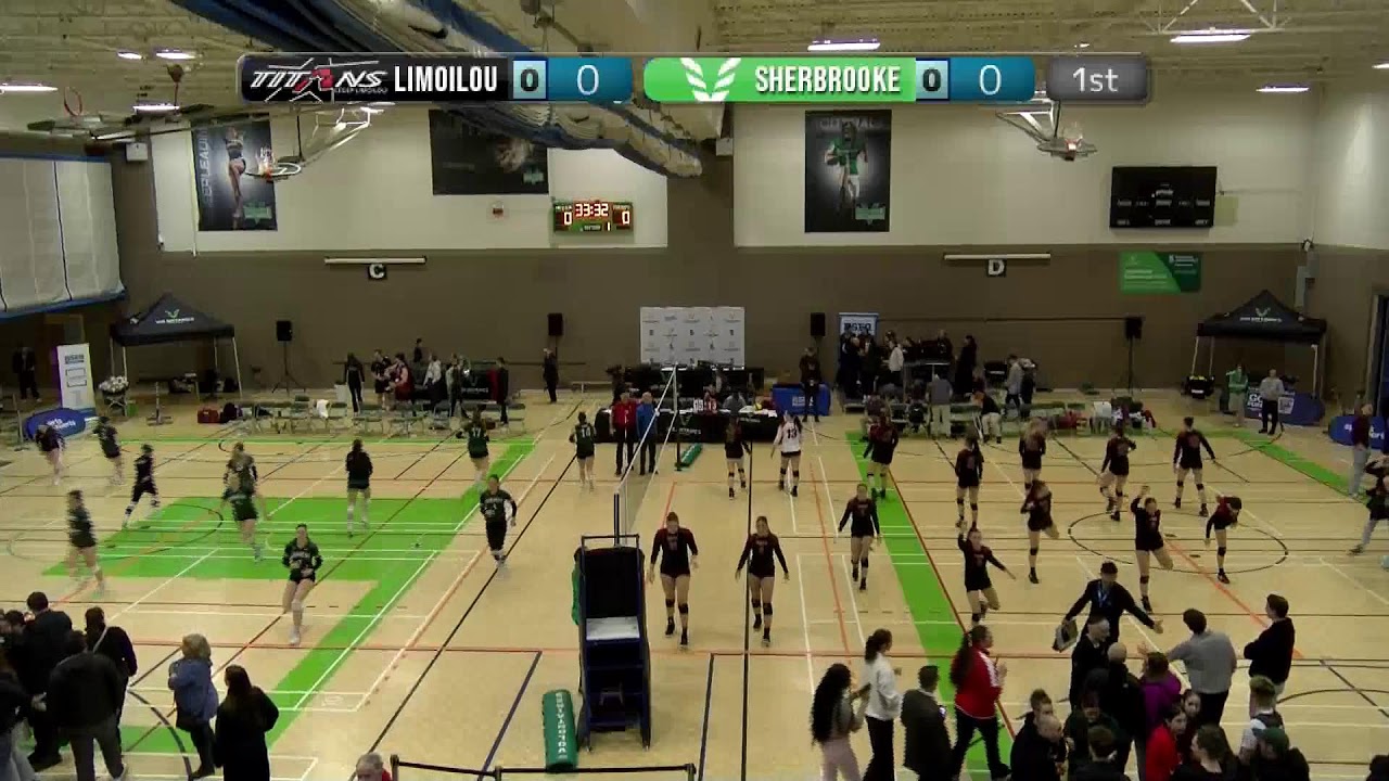 RSEQ D1 Volleyball masculin 🏐 or: Sherbrooke v Limoilou [2026-03-01]