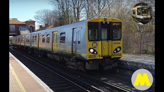 *4K* Merseyrail Trains On The Southport - Hunts Cross Line (07/04/2023)