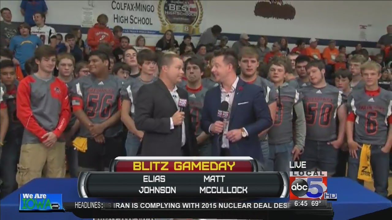 ColfaxMingo Football Players on Blitz Gameday YouTube