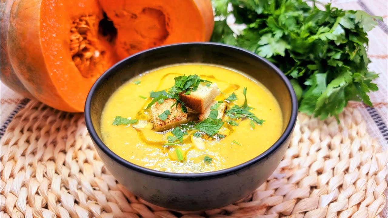 Не суп, а витаминное золото! Суп-пюре из тыквы - вкуснее быть не может! овощной суп 👩‍🍳