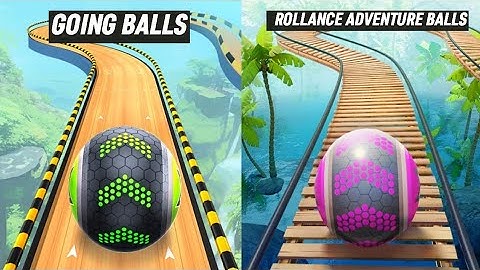 Going Balls VS Rollance Adventure Balls SpeedRun Gameplay Android iOS #1