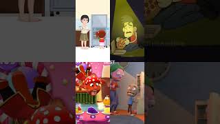 Mr Cat Eating At ЗAM ( BACON FAIL ) #memes​ #shorts​ #animationmeme​ #mytalkingtom2​ #viral​