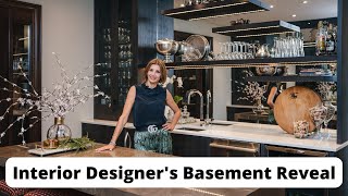 Designer's Own Home Tour | A Basement Built For Entertaining