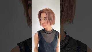 百合子ウィッグ　レミー人毛　医療用ウィッグ　自然なウィッグ　切りっぱなしボブ