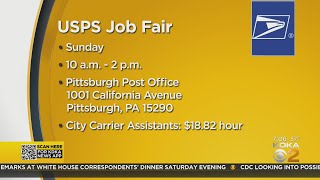 USPS hosting job fair in Pittsburgh