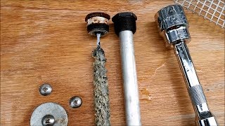 Replacing Water Heater Anode Rod on a 1998 Suburban RV Camper