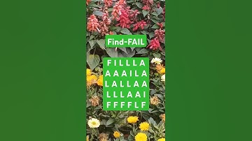 Observation Visual Test: 5 Seconds ForYou To Spot FAIL. Try Your Skills! #search #puzzle #shorts