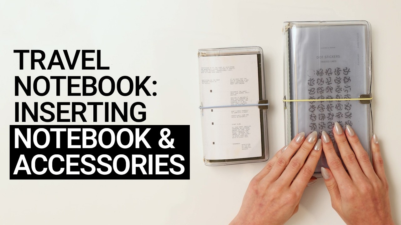 Build Your Travel Notebook Planner & Journal Set Up | Cloth & Paper ...