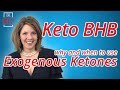 Exogenous Ketones, when and why you should use Keto BHB | Dr. Boz