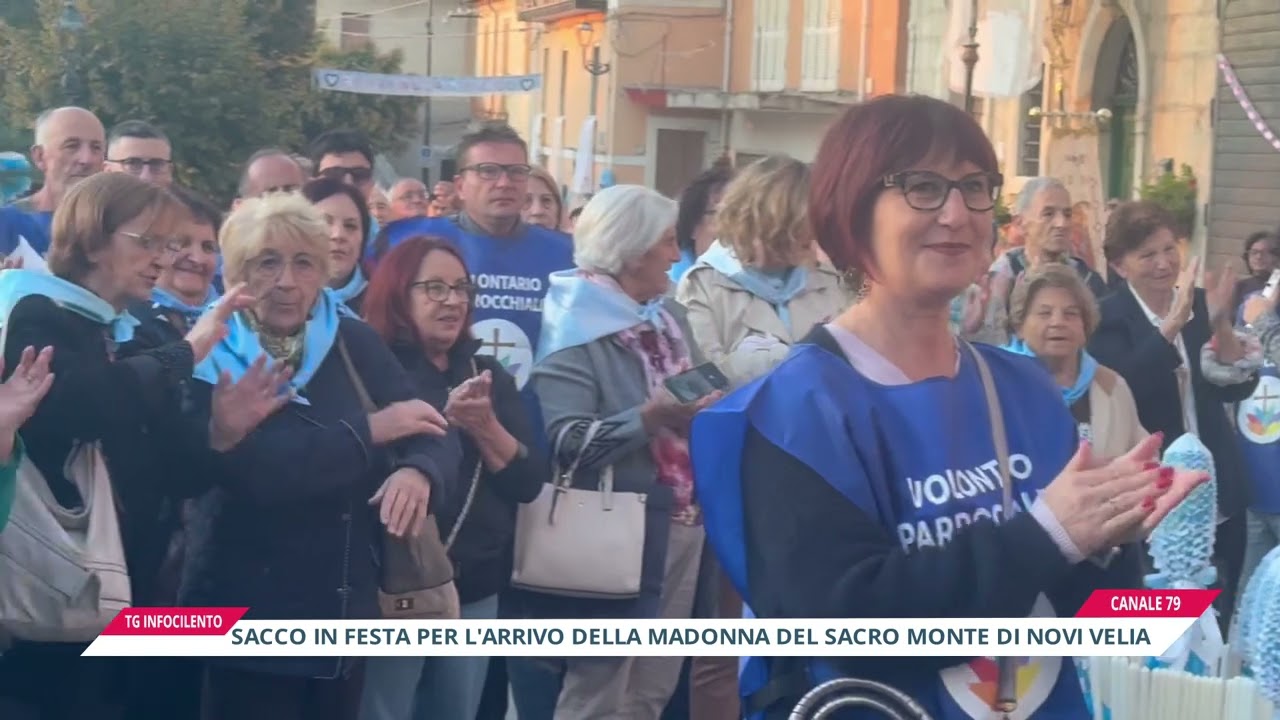 Sacco accoglie la Madonna del Sacro Monte di Novi Velia: prima tappa della Peregrinatio Mariae