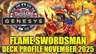 FLAME SWORDSMAN GENESYS FORMAT DECK PROFILE (NOVEMBER 2025) YU-GI-OH!