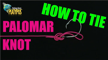 How to Tie a Palomar Knot - Tackle Tactics Animated Knot Series