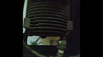 Vintage Eska outboard spark test