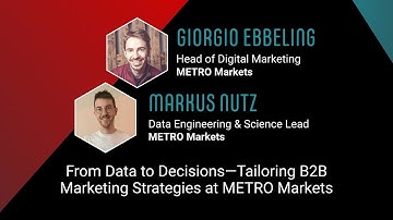 Giorgio Ebbeling & Markus Nutz: From Data to Decisions—B2B Marketing Strategies at METRO Markets