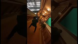 Zero Gravity the Rotating Hotel Hallway – Inception Miniature Set BTS