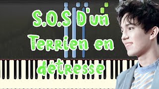 S.O.S D'un Terrien en détresse - Dimash Kudaibergen  (Piano Tutorial Synthesia) chords