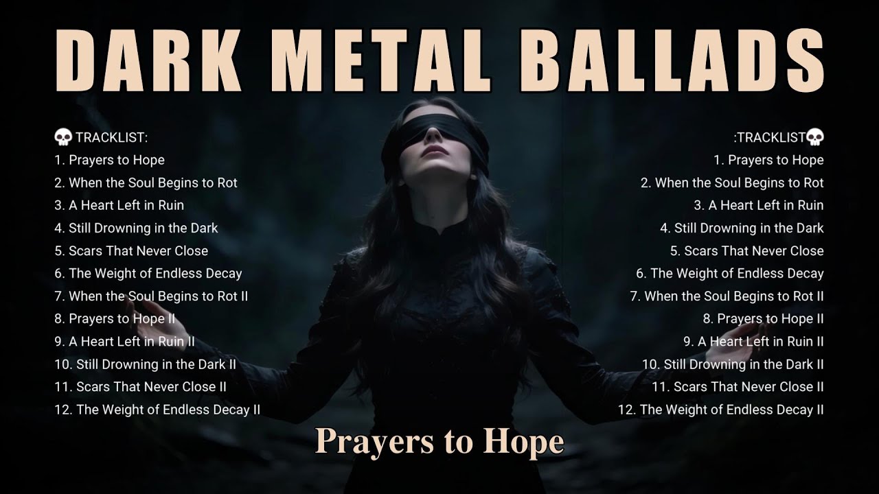 🔥 Dark Metal Ballads – Prayers to Hope | Gothic Doom & Melancholic Atmosphere
