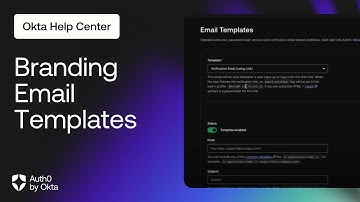 Branding Email Templates | Auth0 by Okta Support
