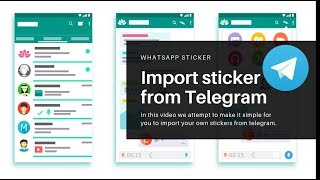 Import telegram stickers to whatsapp. Easy method. screenshot 5