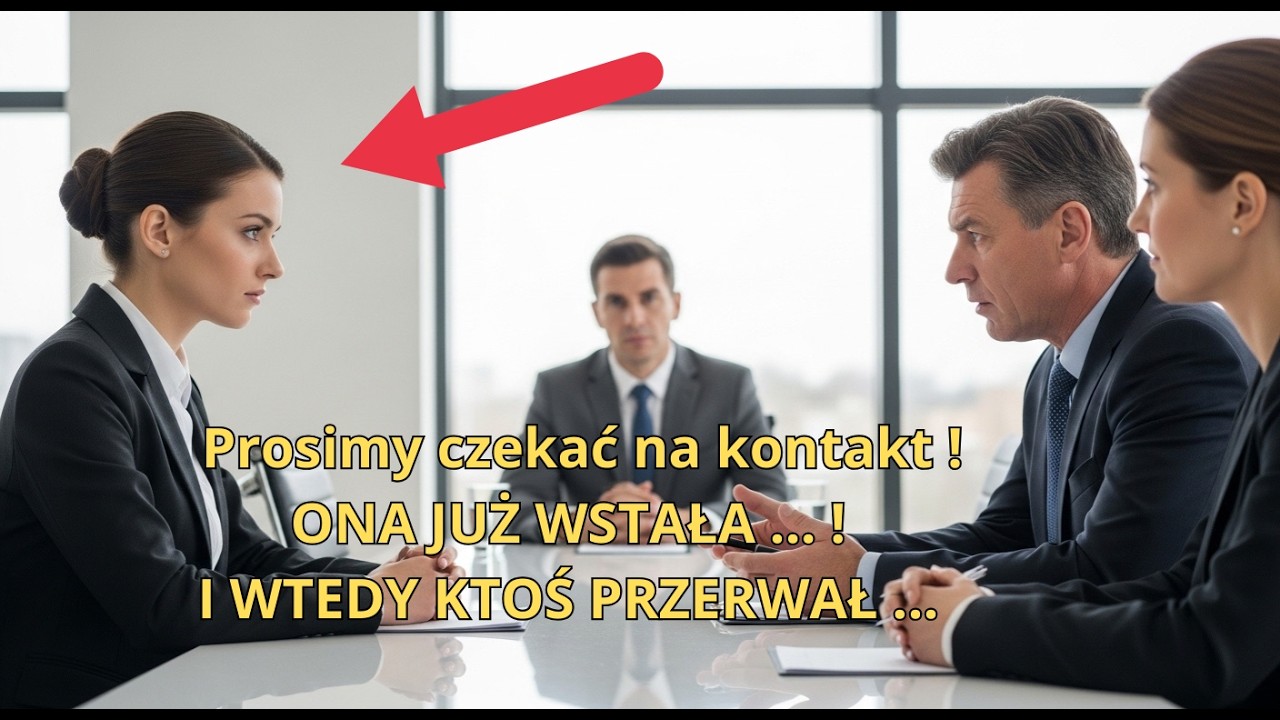 Prosimy czekać na kontakt – powiedzieli na rozmowie o pracę Jeden głos zmienił wszystko !