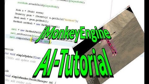 jMonkeyEngine AI Tutorial NavMesh & co. [German]