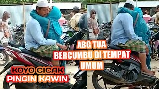 ABG TUA BERCUMBU DI TEMPAT WISATA