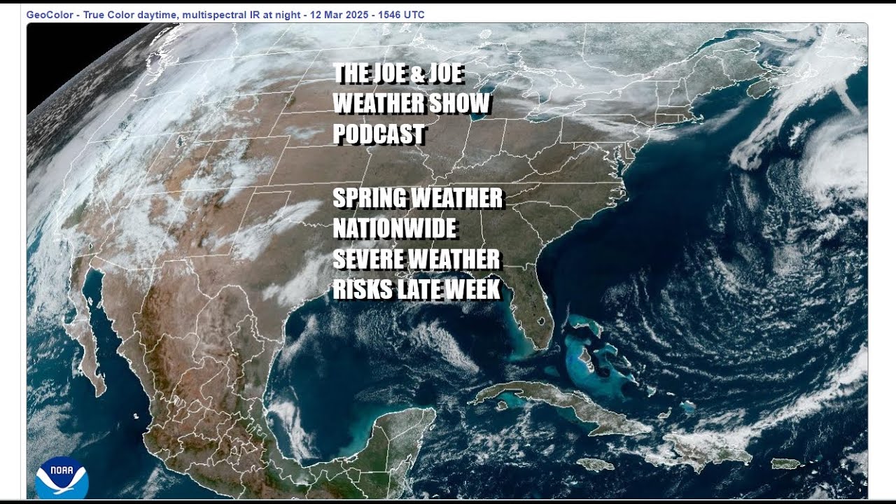 Joe & Joe Weather Show Backdoor Fronts, Onshore Flow, & Severe Weather ...
