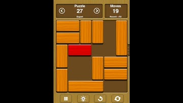 Unblock Me Solutions for expert level #27