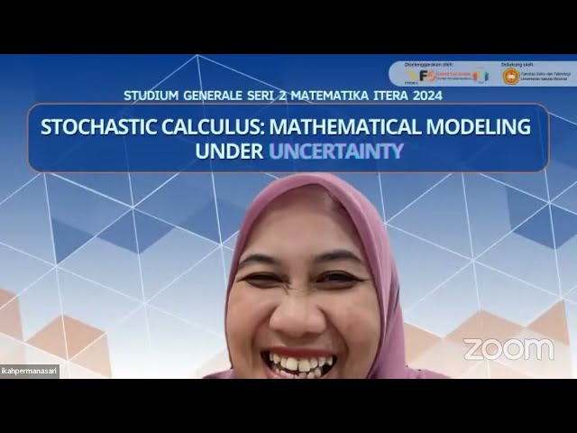 Studium Generale Series 2 Prodi Matematika Tahun 2024