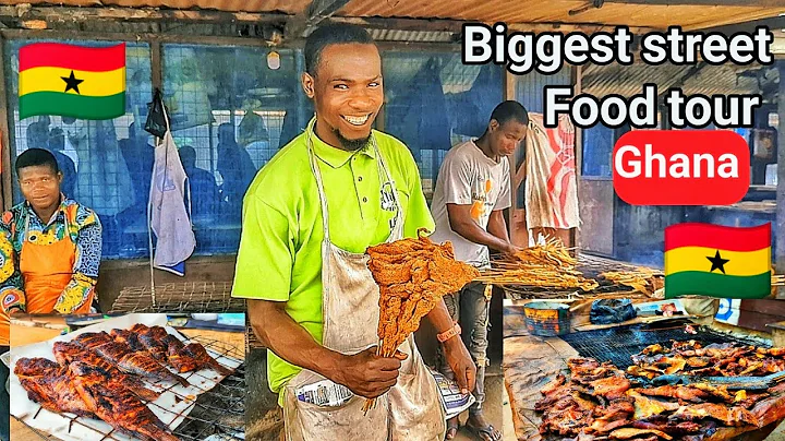 Street food tour in Ghana. This is what people eat in the streets of Ghana. @truemamle6184