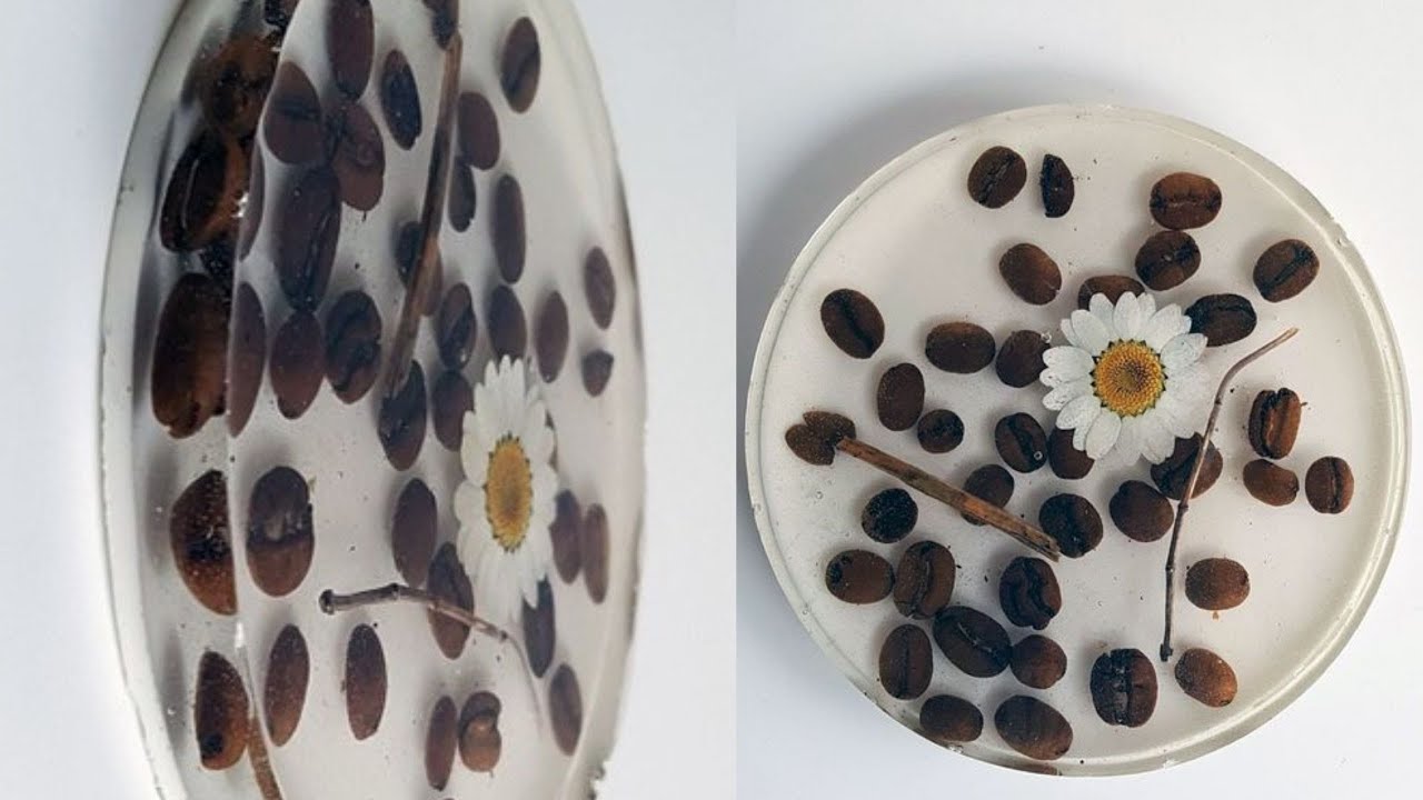 تجربة القهوة مع مادة الايبوكسي الريزن & تجربة غير متوقعة للريزن & Resin World