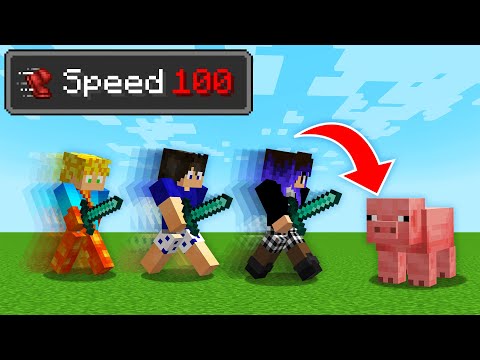 COMO SOBREVIVER NO MINECRAFT ANDANDO 100X MAIS RÁPIDO?