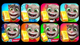 Talking Tom Gold Run Under Sea,Flying,Lost City,Wacky Planet,Mining Cart,Ginger's Farm,Angela Boulev screenshot 5