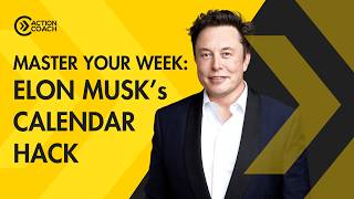 MASTER YOUR TIME with ELON MUSK's CALENDAR HACK