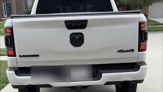 '23 Ram 1500 Laramie Borla Atak Exhaust- Start Up and Revving