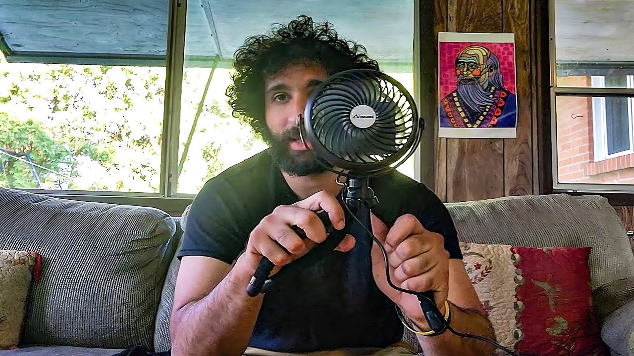 AMACOOL Stroller Fan Review & Unboxing Stay Cool Anywhere with 20H Battery Flexible Tripod!